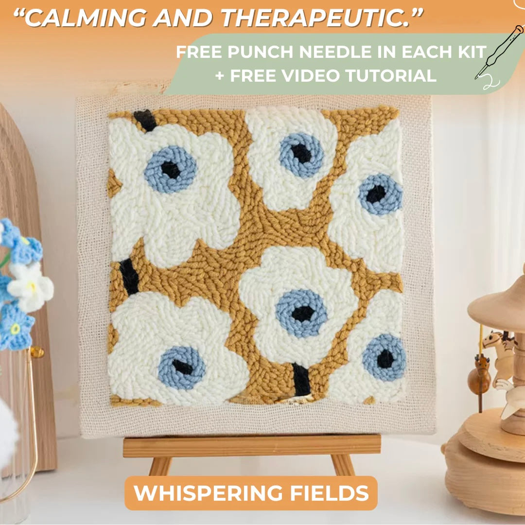 HealingWeave Punch Stitching Kit Whispering Fields