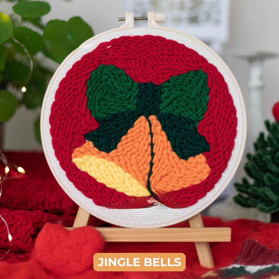 Christmas HealingWeave with Punch Stitching Kit