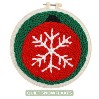 Christmas HealingWeave with Punch Stitching Kit