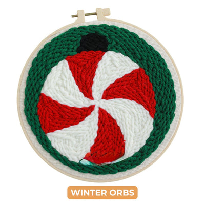 Christmas HealingWeave with Punch Stitching Kit