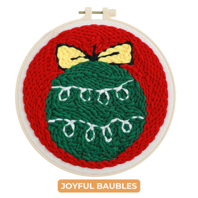 Christmas HealingWeave with Punch Stitching Kit