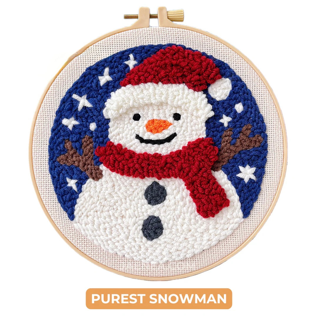 Christmas HealingWeave with Punch Stitching Kit