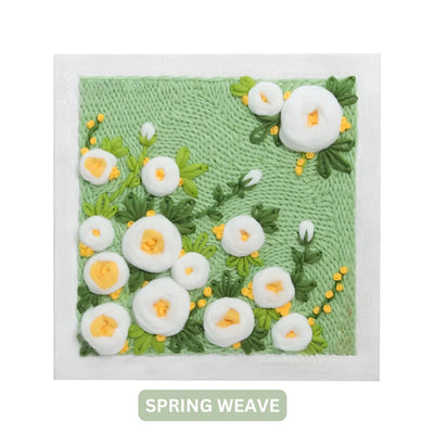 Wool Blossoms — HealingWeave Punch Stitching Kit